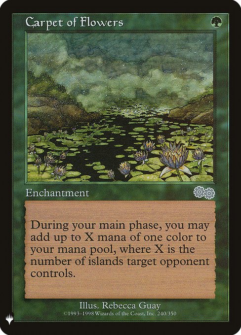 Carpet of Flowers (USG-240) [The List]