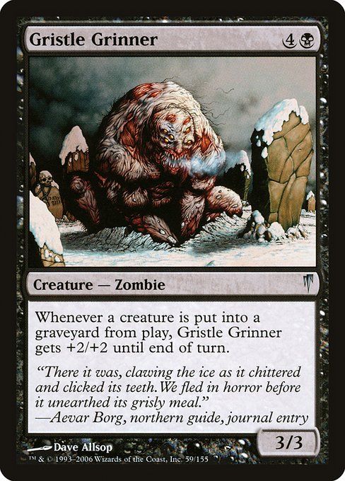 Gristle Grinner (59) [Coldsnap]