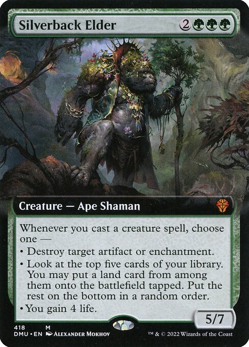 Silverback Elder (418) [Dominaria United] [Extended Art]