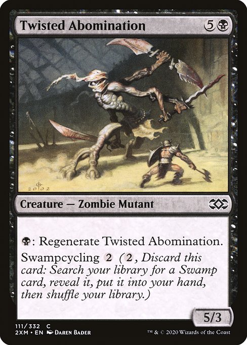 Twisted Abomination (111) [Double Masters]