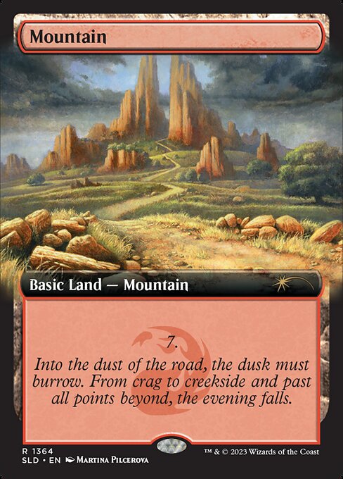 Mountain (1364) [Secret Lair Drop] [Extended Art]