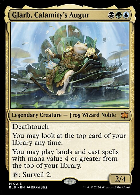 Glarb, Calamity's Augur (215) [Bloomburrow]