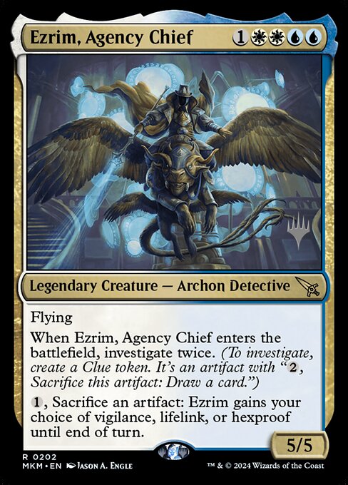 Ezrim, Agency Chief (202p) [Murders at Karlov Manor Promos]