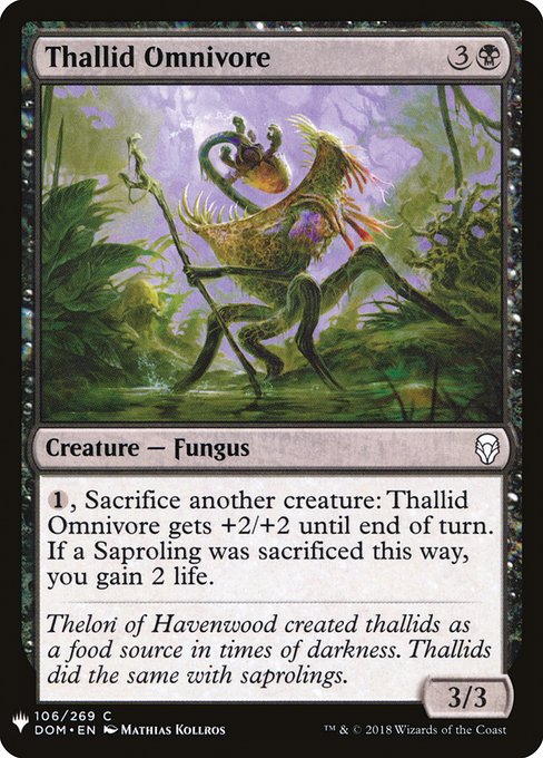 Thallid Omnivore (DOM-106) [The List]