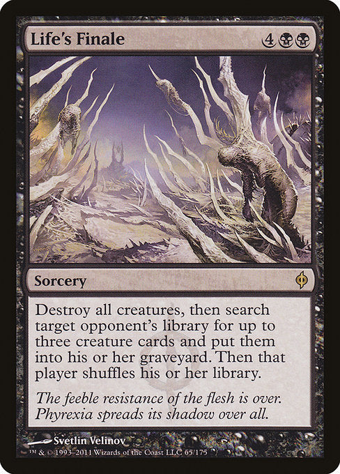 Life's Finale (65) [New Phyrexia]
