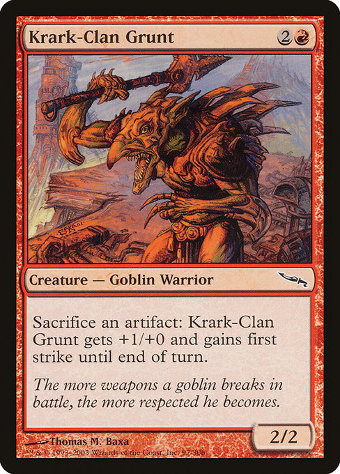 Krark-Clan Grunt (97) [Mirrodin]
