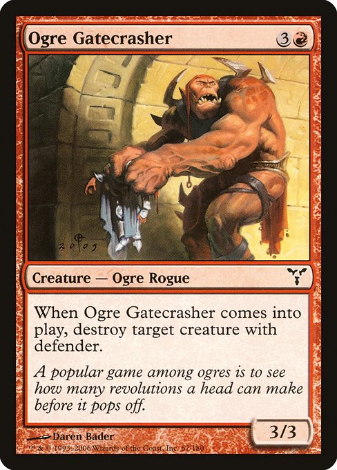 Ogre Gatecrasher (67) [Dissension]