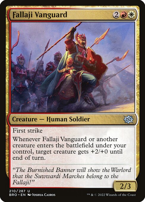 Fallaji Vanguard (210) [The Brothers' War]