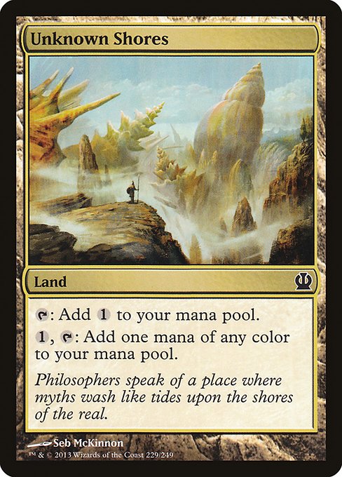 Unknown Shores (229) [Theros]