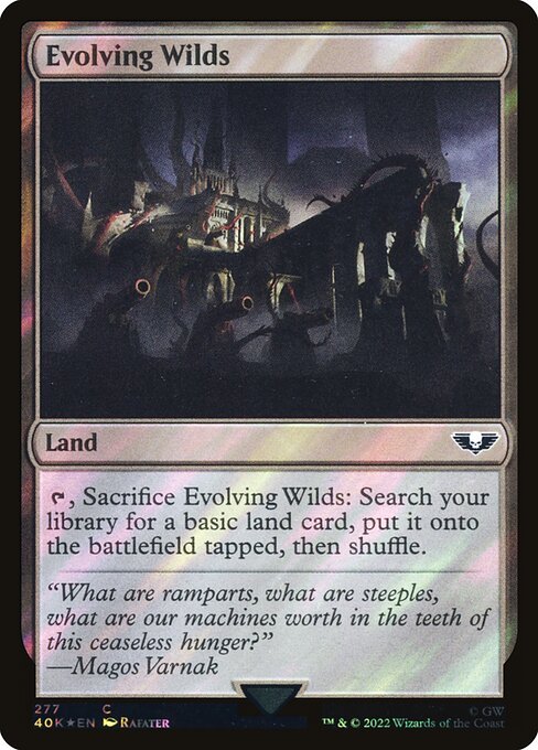 Evolving Wilds (277★) [Warhammer 40,000 Commander]