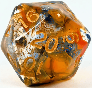 Role 4 Initiative Diffusion XL Cosmic Cliffs D20 image 0