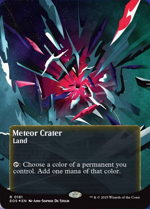 Meteor Crater (161) [Edge of Eternities: Stellar Sights]