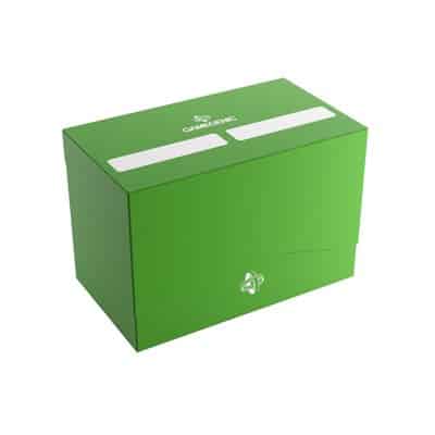 Gamegenic Green Double Deck Holder 200+