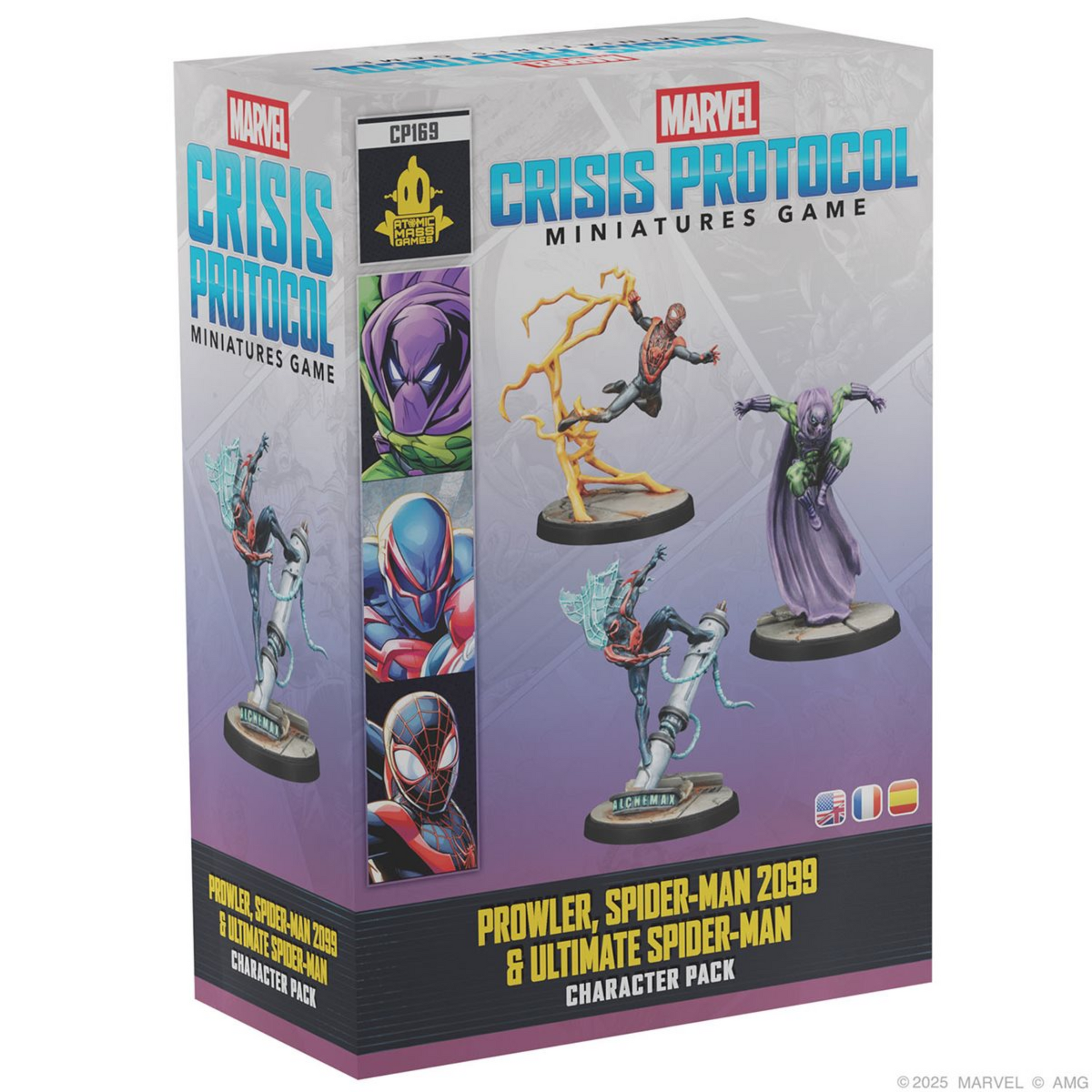 marvel Crisis Protocol Prowler, Spider-Man 2099 & Ultimate Spider-Man