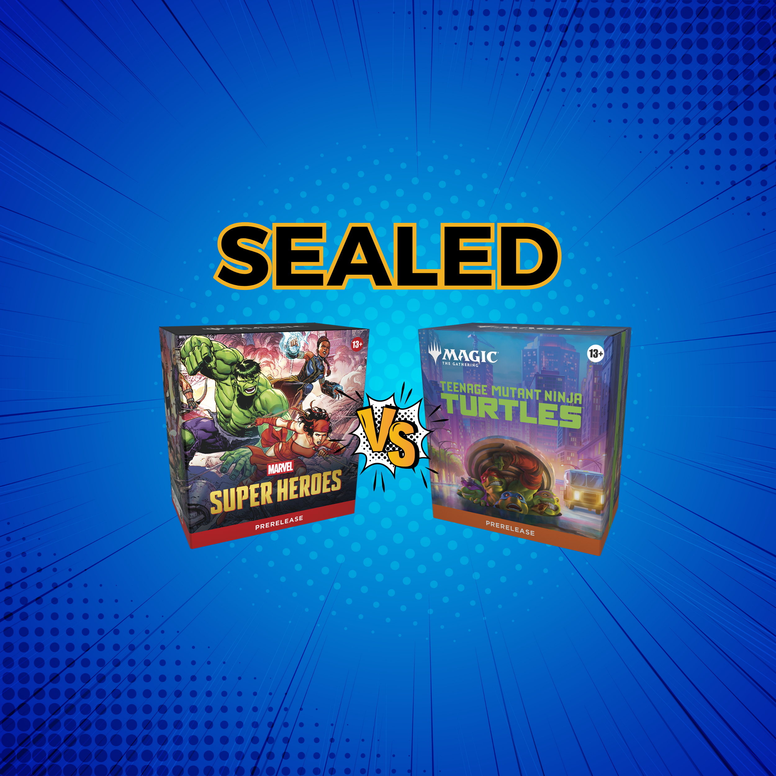 Friday Night Magic Marvel Vs. Turtles Sealed Sept 18 @6:30pm