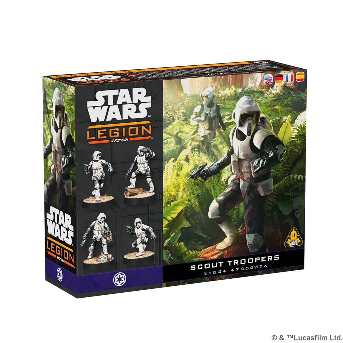 Star Wars Legion Scout Trooper - A Muse N Games