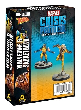 MARVEL CRISIS PROTOCOL WOLVERINE AND SABERTOOTH - A Muse N Games